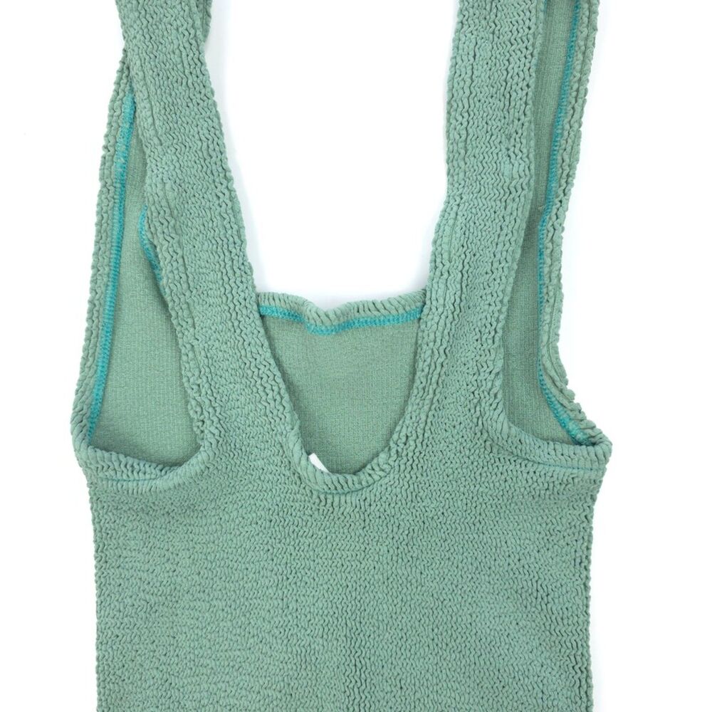 NWT YouSwim Verve Bikini Top Sage Green Beachy Boho Minimal Resort 90s Y2k VSCO - Picture 6 of 8